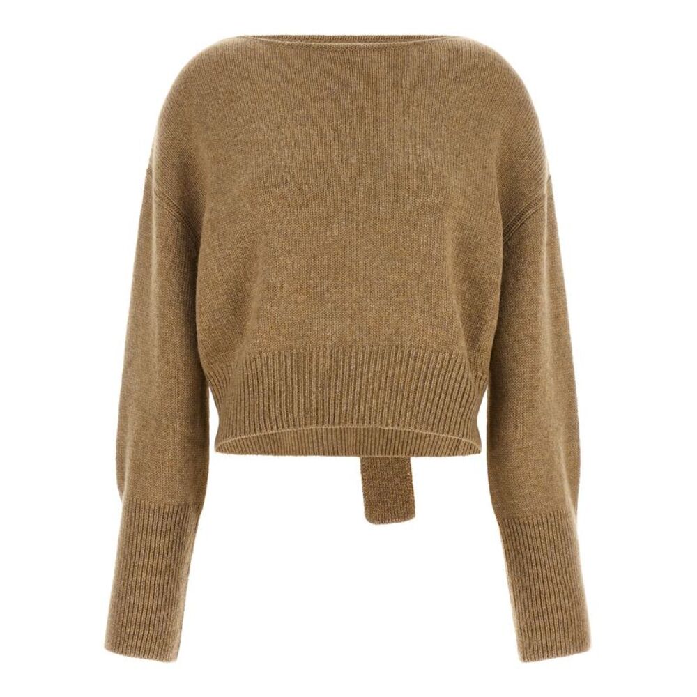 Ermanno Scervino Beige Cashmere Women's Cardigan